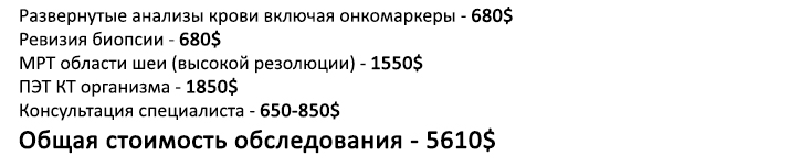Программа обследования Рака глотки